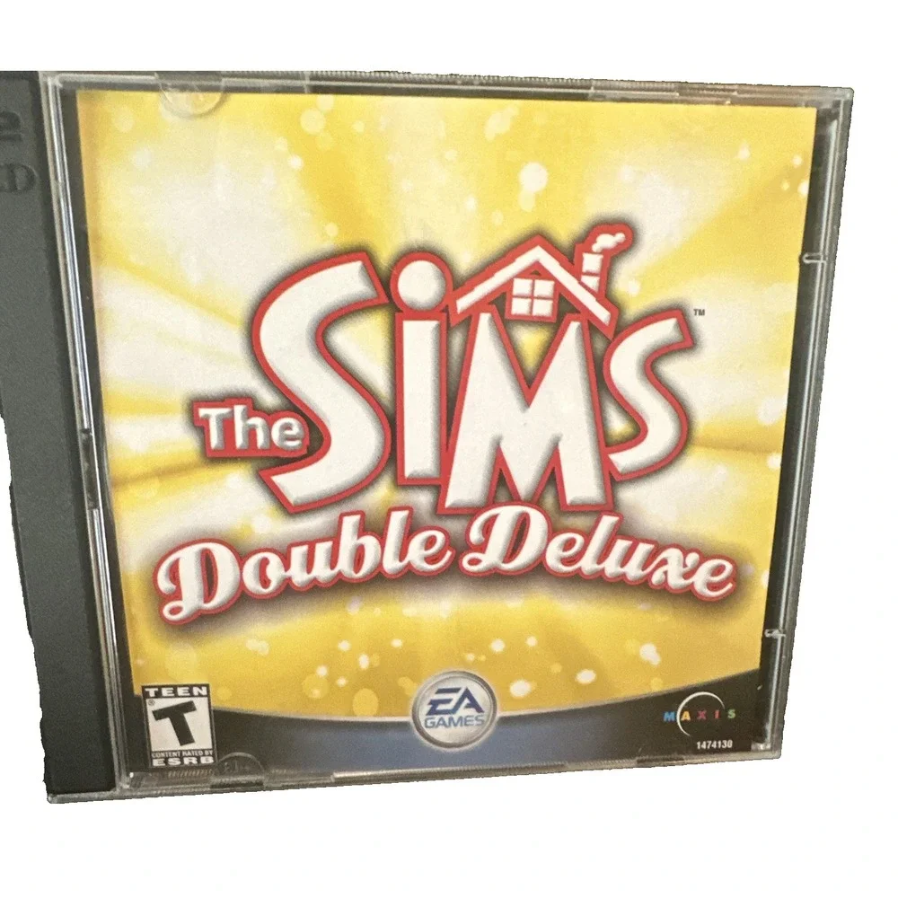 The Sims PC Double Deluxe Livin' Large House Party Game